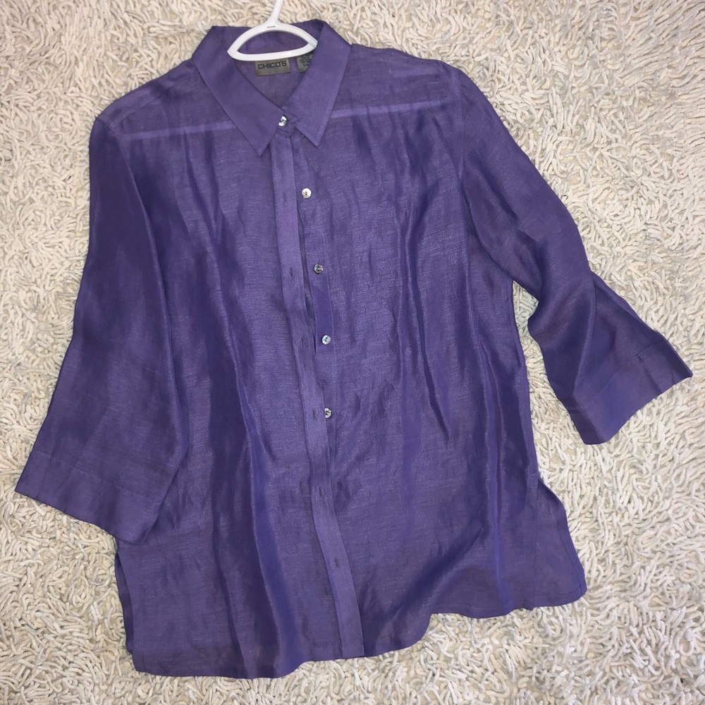 Chico’s blouse size 1(M)